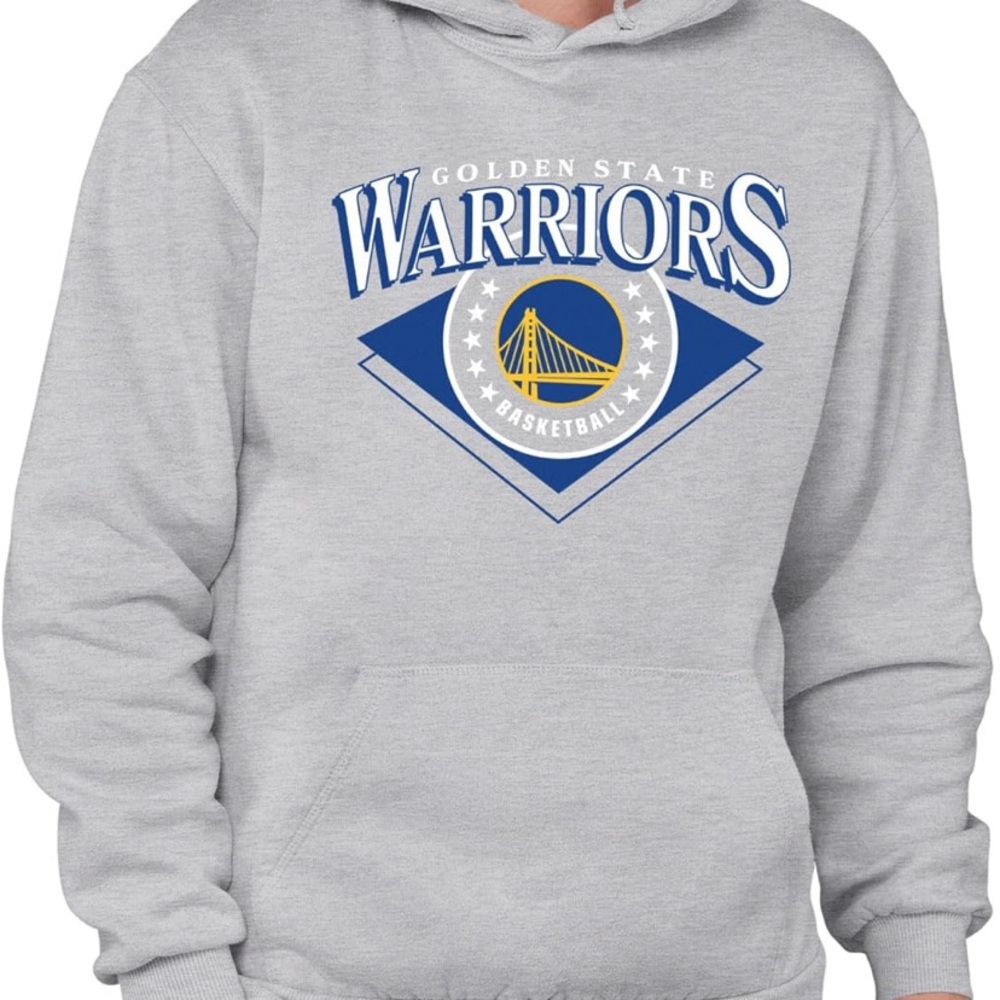 Golden State Warriors Gray Hoodie